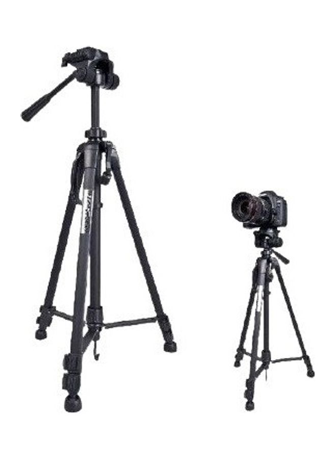 WEIFENG Professional Portable Aluminum Tripod Black  - Image 1