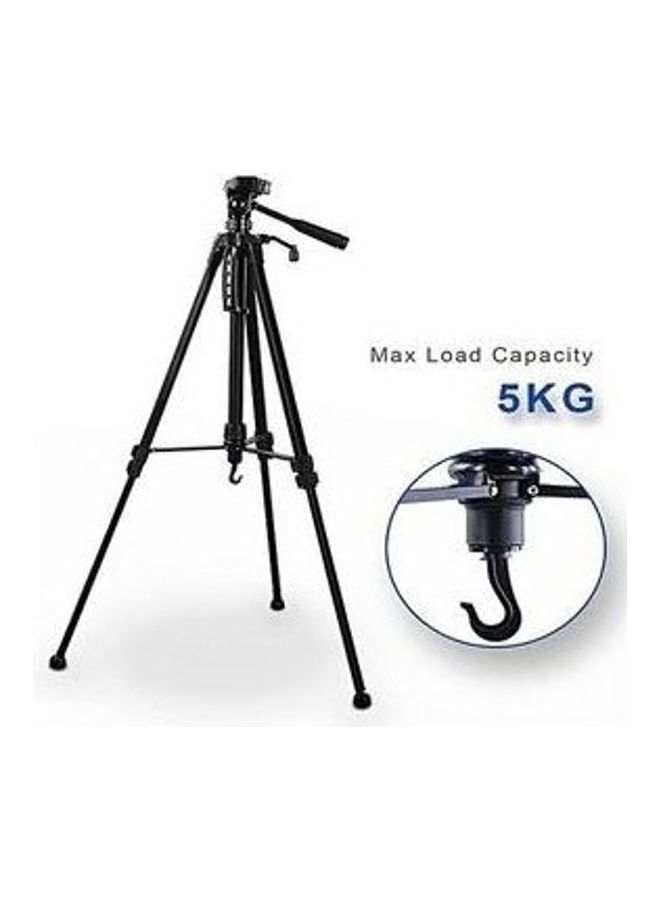 WEIFENG Professional Portable Aluminum Tripod Black  - Image 3