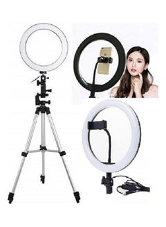 Selfie LED Ring Light With Tripod WhiteBlack - v1608037361/N43065884A_2