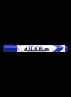 Deli Bullet Tip Whiteboard Dry Erase Marker Blue 