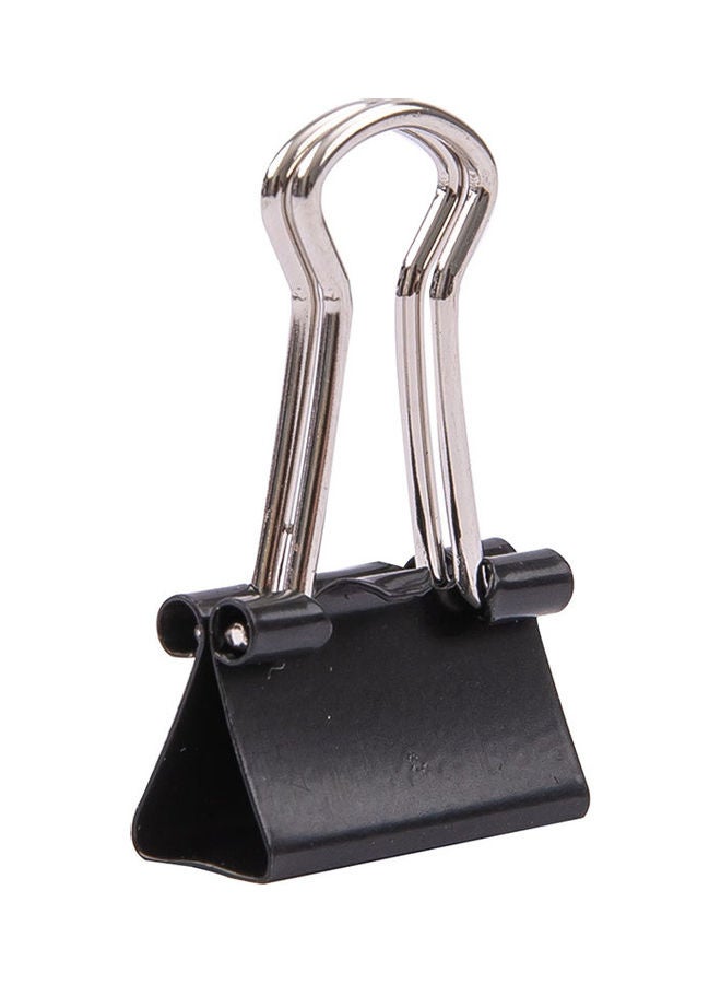 Deli Strong Holding Binder Clips Black 