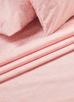 RISHAHOME 3-Piece Printed Bedsheet Set Queen Size Premium Collection 180 TC Cotton Rose Fog  - Image 3