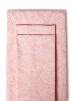RISHAHOME 3-Piece Printed Bedsheet Set Queen Size Premium Collection 180 TC Cotton Rose Fog  - Image 2