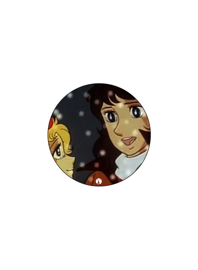 بي بي قاعدة ماوس عليها رسومات مطبوعة متعدد الألوان