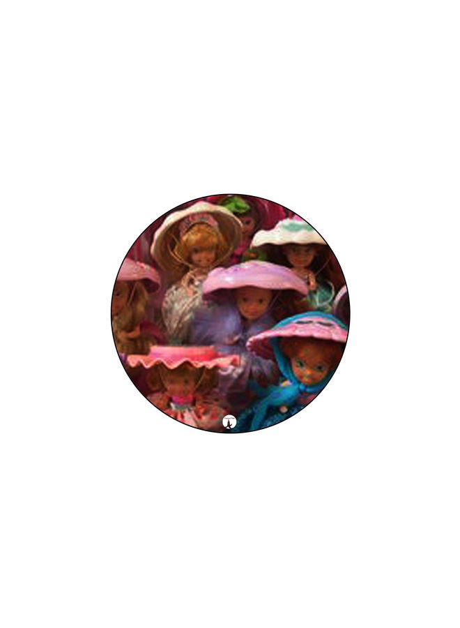 بي بي قاعدة ماوس عليها رسومات مطبوعة متعدد الألوان