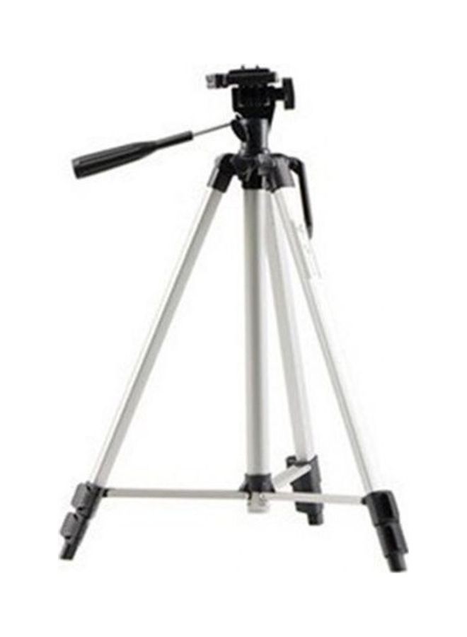 Professional Camera Tripod and Gift Bag Silver/Black 