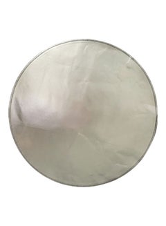 Fireproof Stove Mat Round Fire Pit Mat Silver 20x4x10cm
