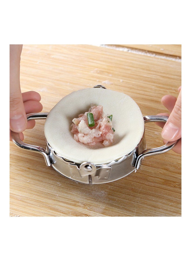 Stainless Steel Dumpling Maker Silver 11x5.5x8.8cm - Image 1