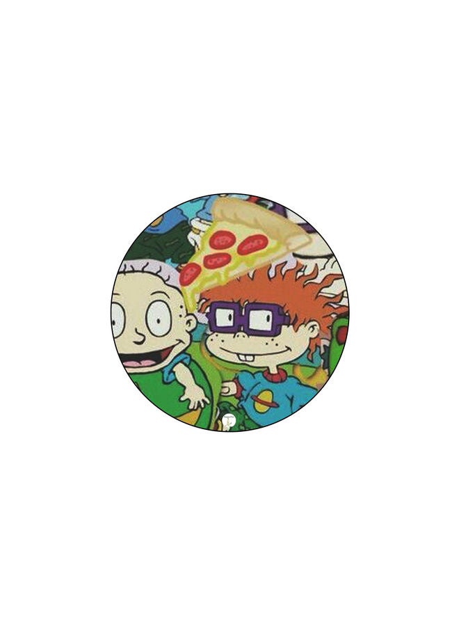 بي بي قاعدة ماوس عليها رسومات مطبوعة متعدد الألوان