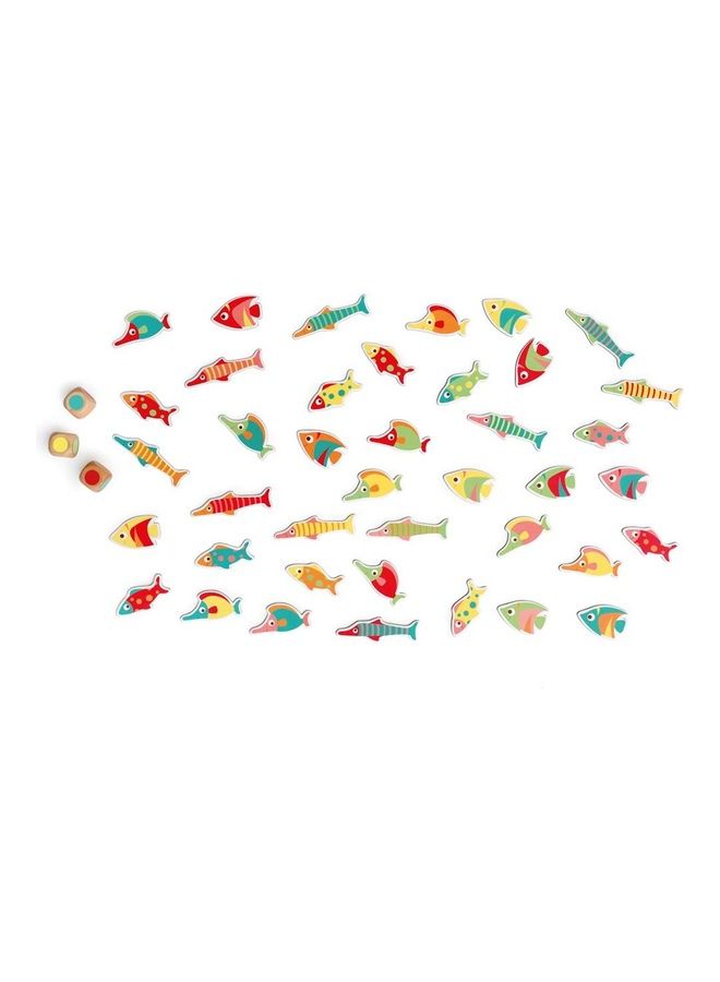 Scratch EUROPE Find A Fish Colour Matching Game 31 x 19 x 6.5cm - Image 1