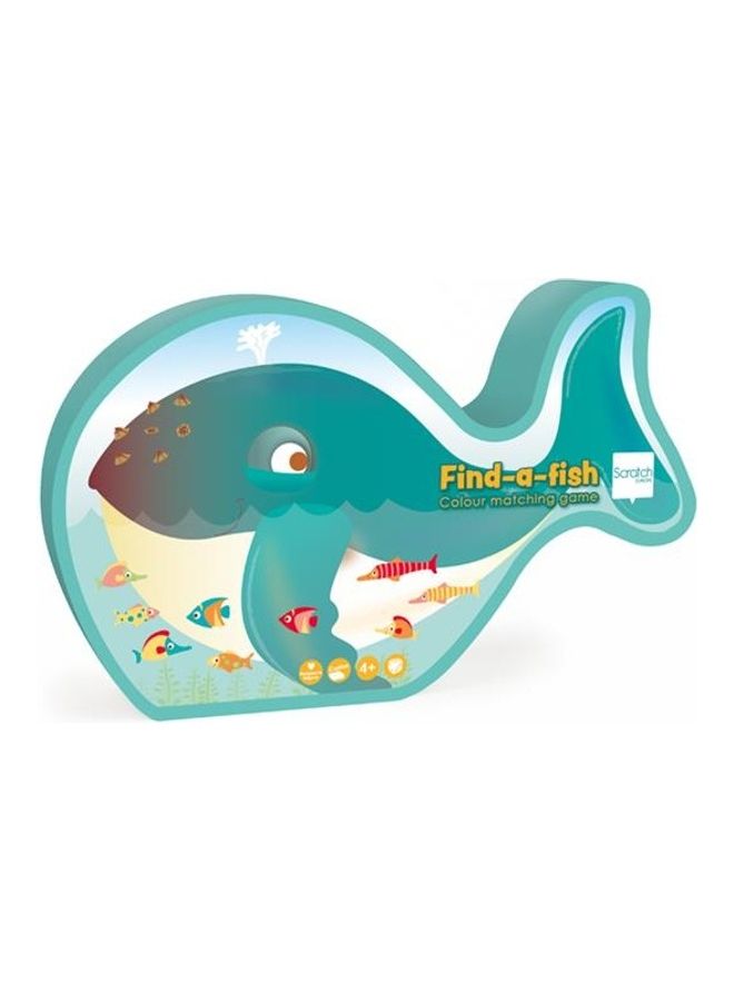 Scratch EUROPE Find A Fish Colour Matching Game 31 x 19 x 6.5cm - Image 4