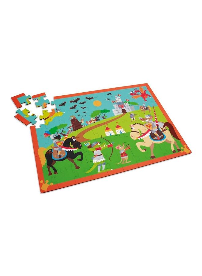 Scratch EUROPE 60 Piece Knight's Battle Puzzle Set 60 x 36cm - Image 2