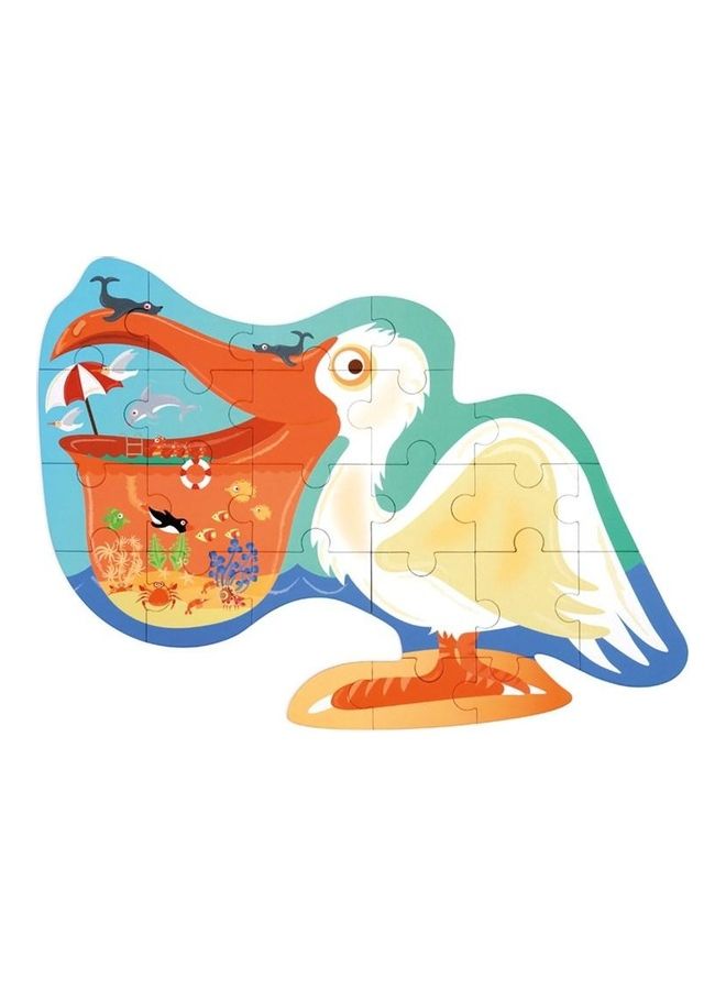 Scratch EUROPE 24 Piece Pelican Contour Puzzle Set 51 x 37cm