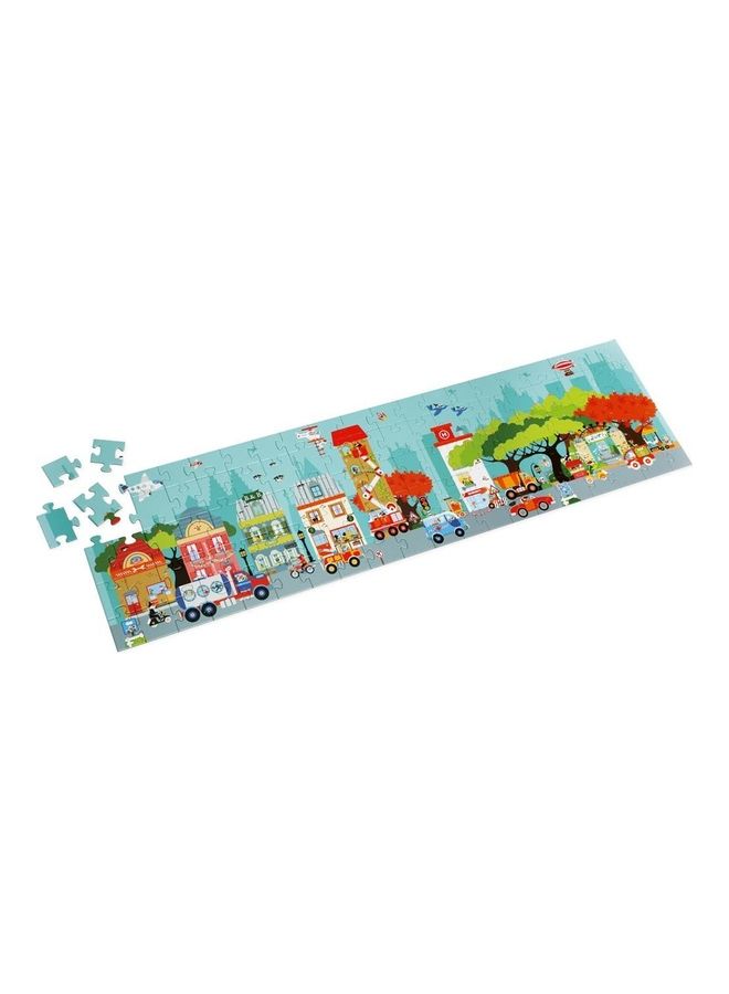 100 Piece City Floor Puzzle Set 26 x 26 x 12cm - v1608038372/N43071284A_2