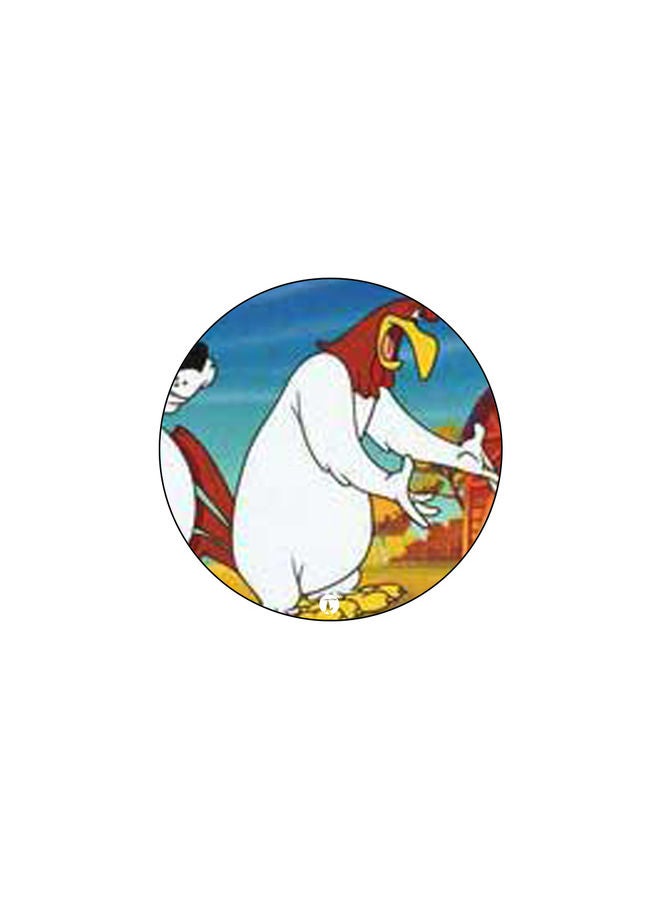 قاعدة ماوس عليها رسومات مطبوعة متعدد الألوان