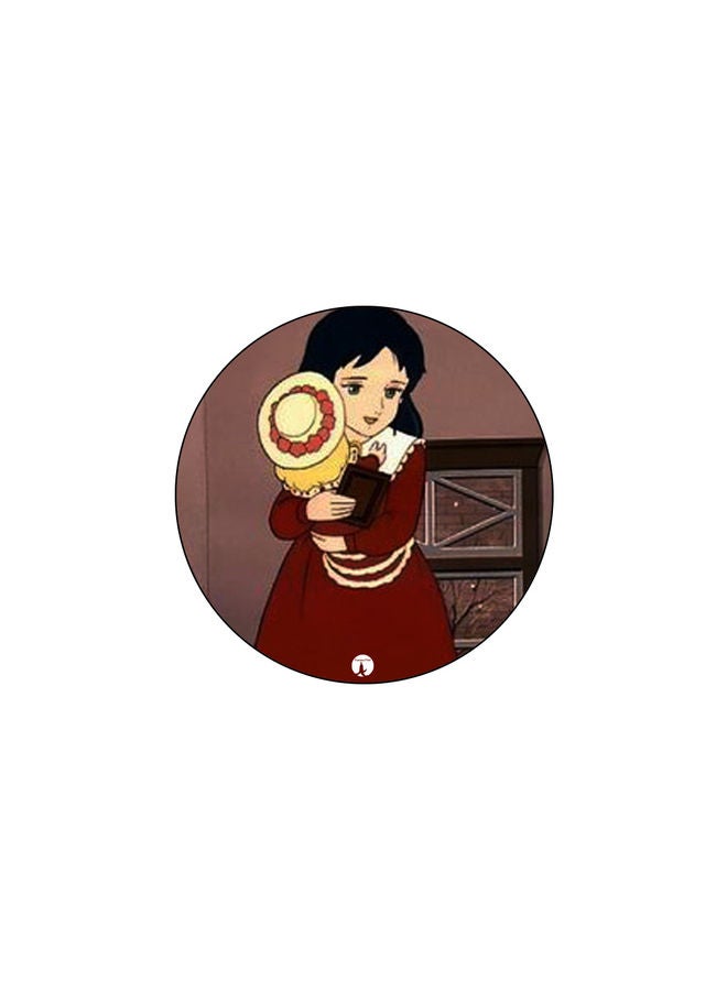 قاعدة ماوس عليها رسومات مطبوعة متعدد الألوان