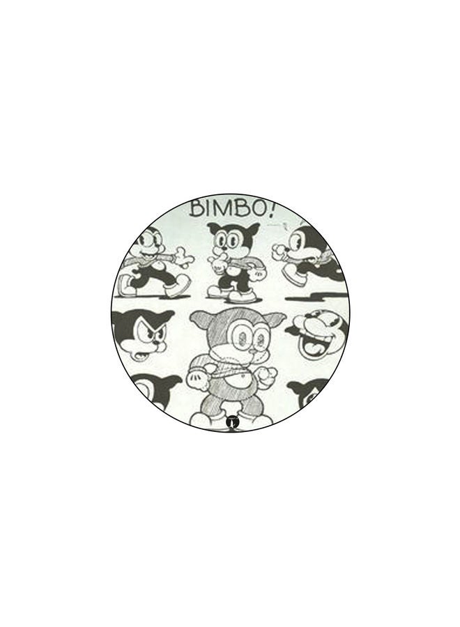 بي بي قاعدة ماوس عليها رسومات مطبوعة متعدد الألوان