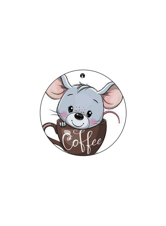 بي بي قاعدة ماوس عليها رسومات مطبوعة متعدد الألوان