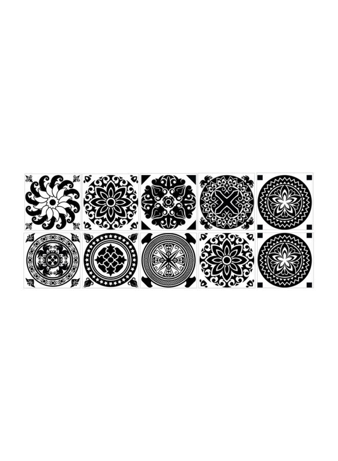 European Style Pin-Up Picture Black/White 15x5x15cm