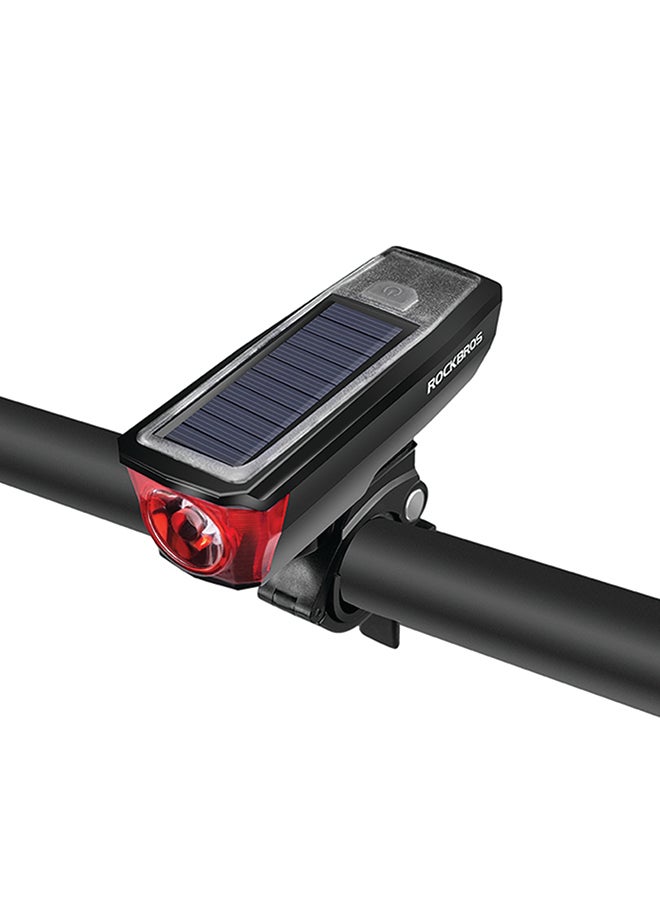 Rockbros Bicycle Solar Charging Horn Flashlight  - Image 1