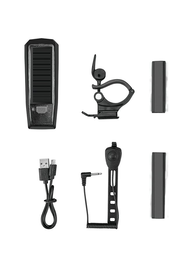 Rockbros Bicycle Solar Charging Horn Flashlight  - Image 2