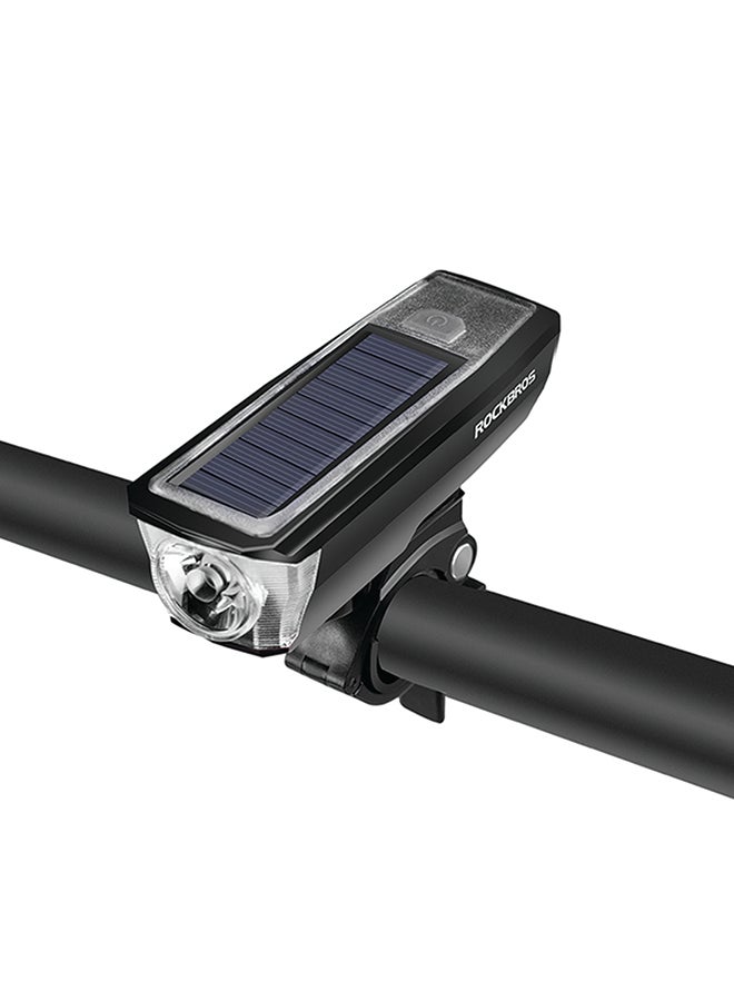 Rockbros Bicycle Solar Charging Horn Flashlight  - Image 1