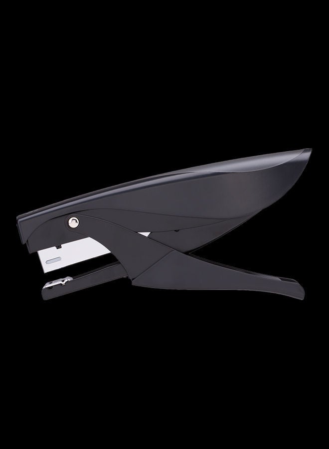 Deli Comfort Touch Metal Plier Stapler Black/Silver 