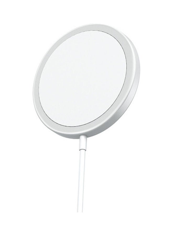 Generic - Magnetic Magsafe Charger For IPhone 12 Series White - Image 1
