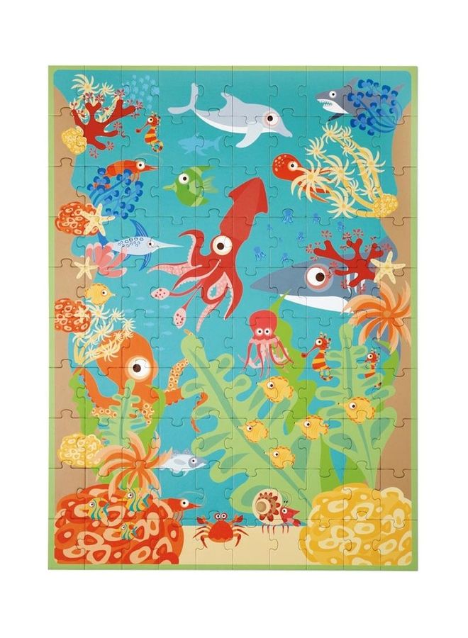 Scratch EUROPE 100 Piece Ocean Puzzle Set 26 x 26 x 10cm - Image 1