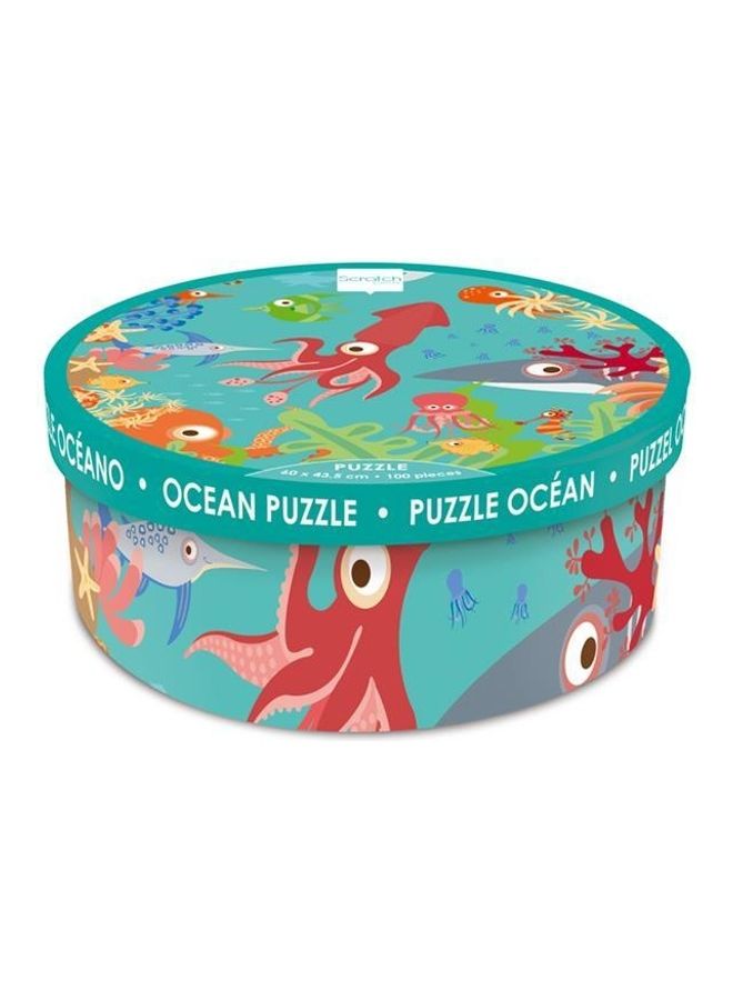 Scratch EUROPE 100 Piece Ocean Puzzle Set 26 x 26 x 10cm - Image 5