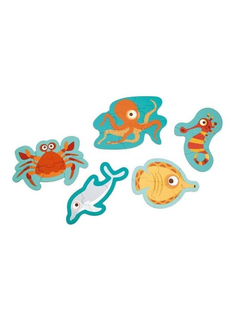 5 Ocean Starter Puzzle 18 x 18 x 12cm