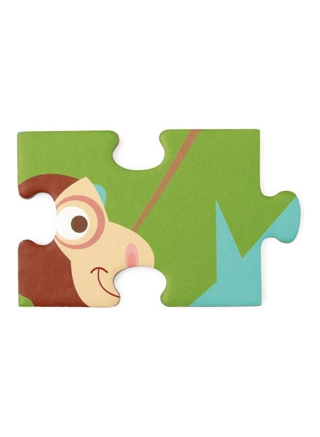 Scratch EUROPE - 100 Piece Jungle Puzzle Set 26 x 26 x 10cm - Image 1