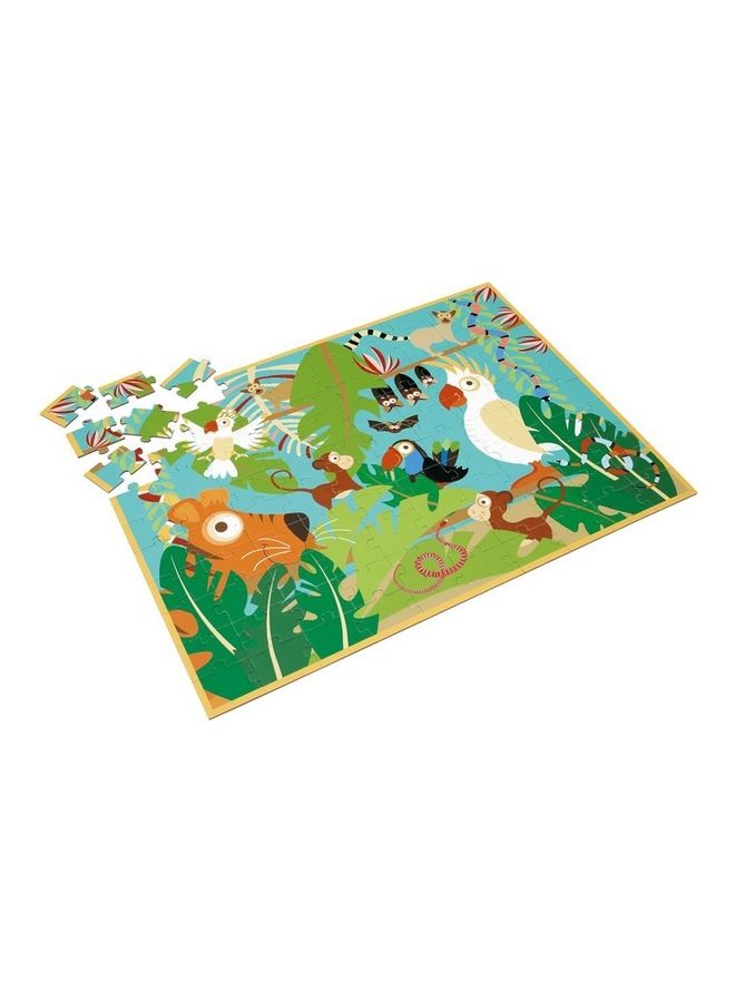 Scratch EUROPE - 100 Piece Jungle Puzzle Set 26 x 26 x 10cm - Image 1