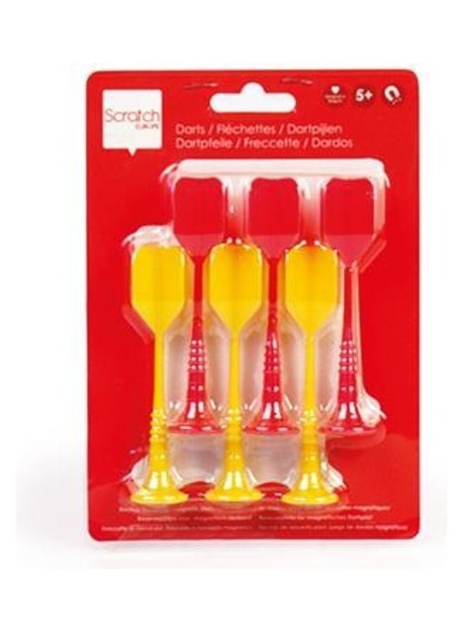 Scratch EUROPE 6 Piece Magnetic Darts Set 13 x 1 x 17.5cm - Image 2