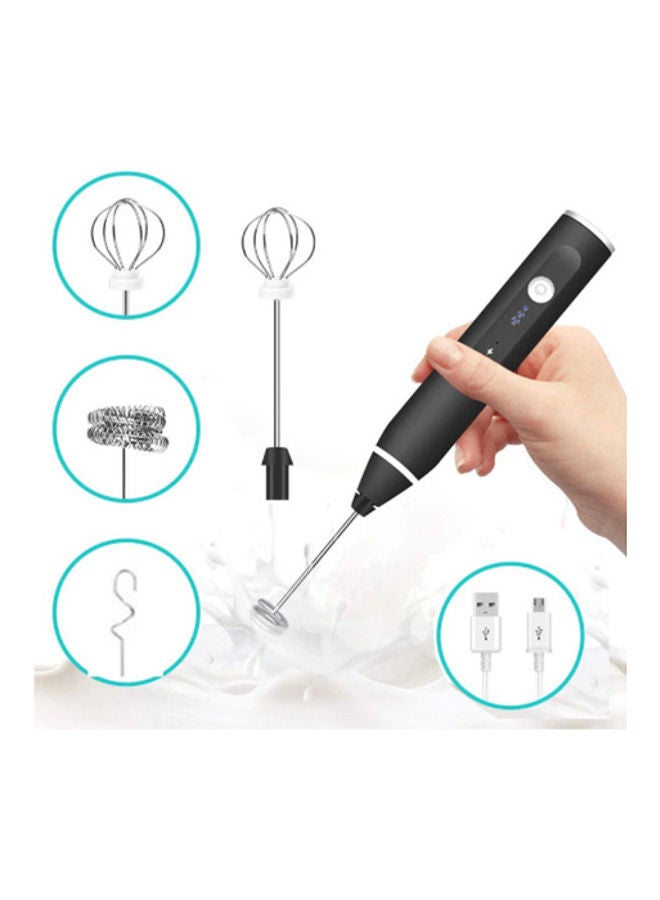 Generic Milk Frother Black 20cm  - Image 2