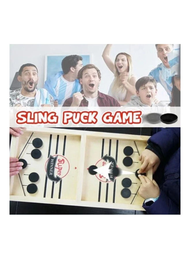 لُعبَة كُرَة الهوكي الهوائية اللَوحِيّة والمكتبية للُعبَة الهوكي الهوائية، لُعبَة شطرنج كاتابولت الخشبية. - Image 2