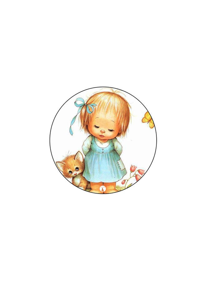 بي بي قاعدة ماوس عليها رسومات مطبوعة متعدد الألوان