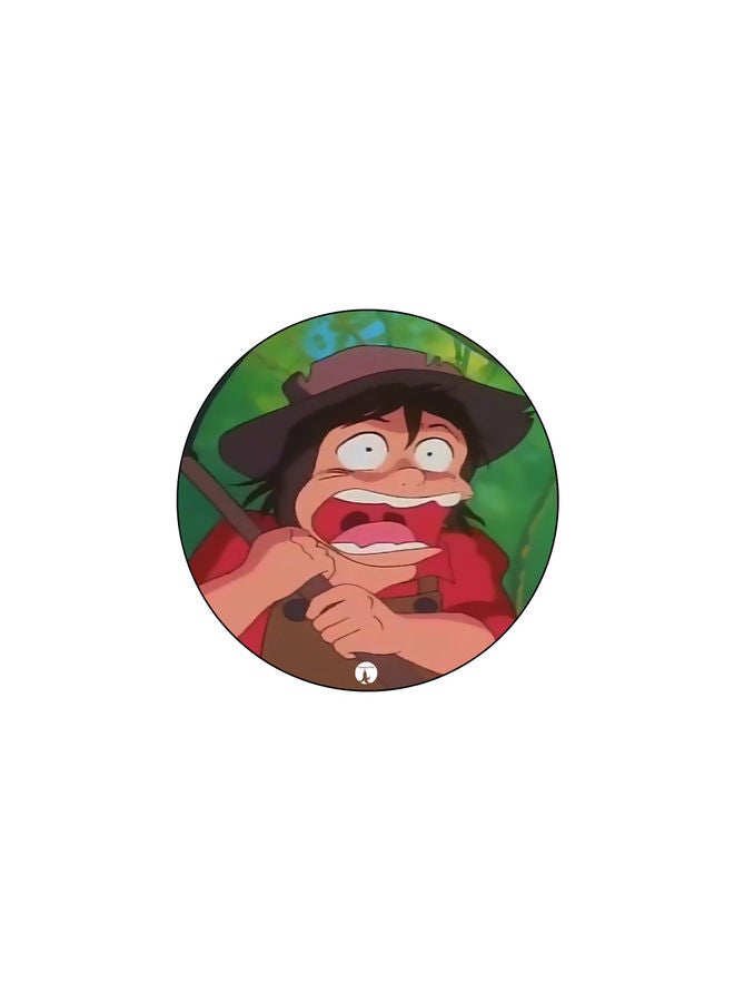 بي بي قاعدة ماوس عليها رسومات مطبوعة متعدد الألوان