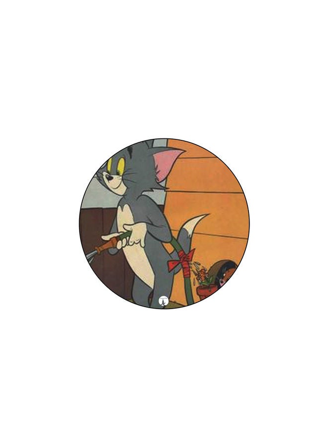 قاعدة ماوس عليها رسومات مطبوعة متعدد الألوان