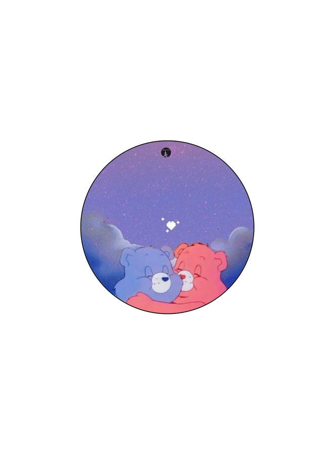 قاعدة ماوس عليها رسومات مطبوعة متعدد الألوان