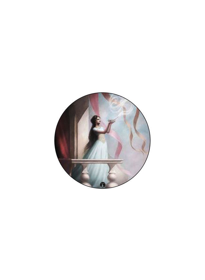 بي بي قاعدة ماوس عليها رسومات مطبوعة متعدد الألوان