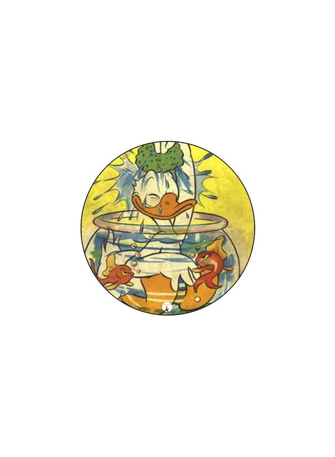 قاعدة ماوس عليها رسومات مطبوعة متعدد الألوان