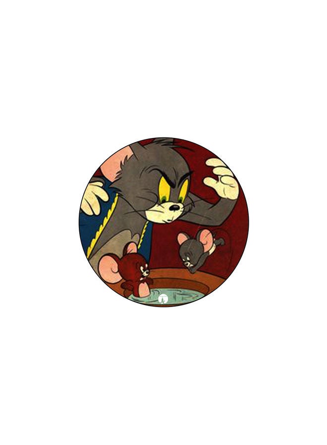 بي بي قاعدة ماوس عليها رسومات مطبوعة متعدد الألوان