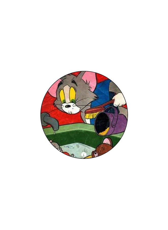 بي بي قاعدة ماوس عليها رسومات مطبوعة متعدد الألوان