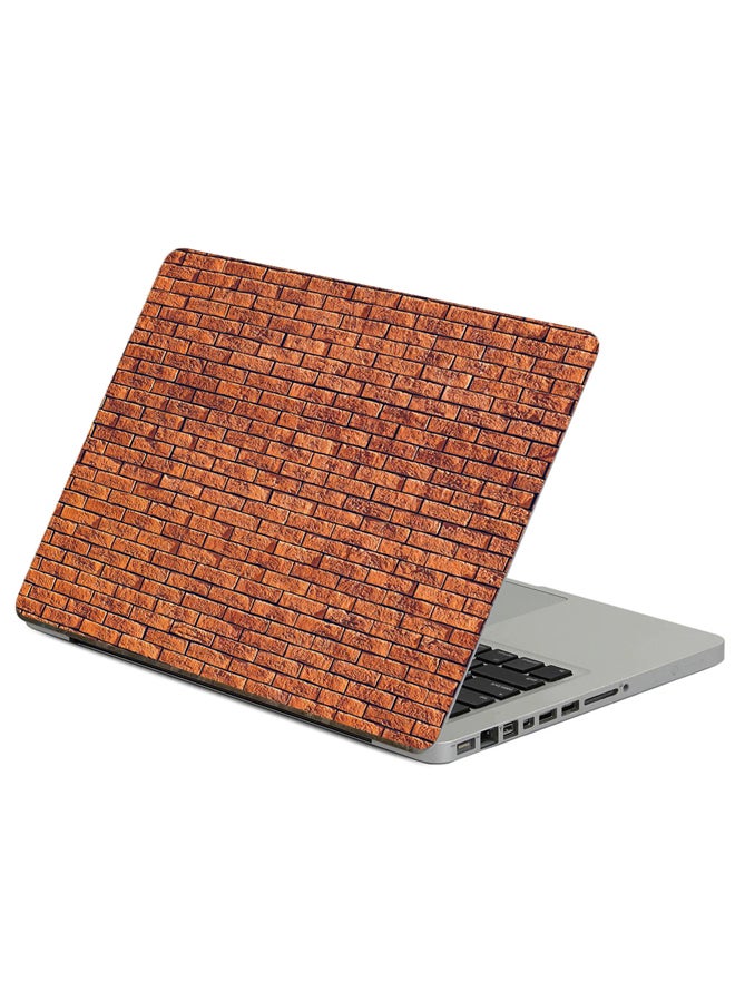 Fast Print Wall Texture Printed Laptop Sticker Multicolor