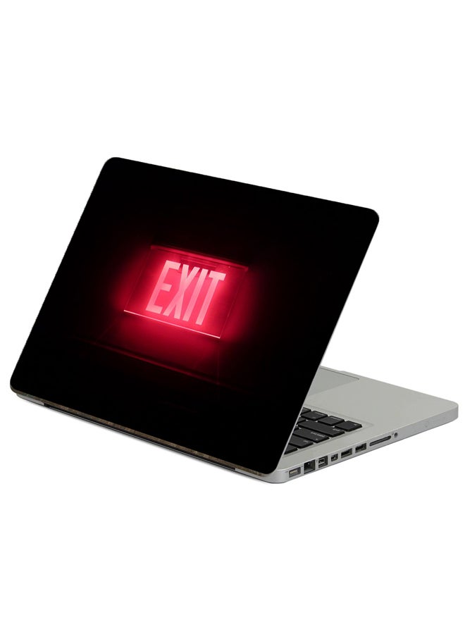 Fast Print Neon Backlight Printed Laptop Sticker Multicolour