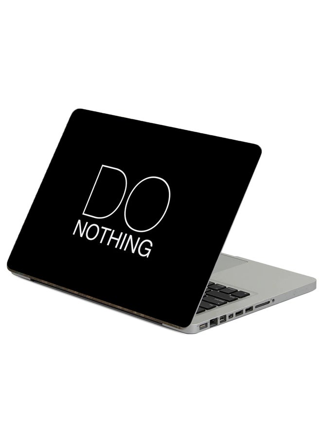 فاست برينت ملصق لأجهزة اللابتوب مطبوع عليه عبارة تدل على التكاسل في العمل متعدد الألوان