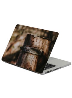 Pointer Inscription Printed Laptop Sticker Multicolour