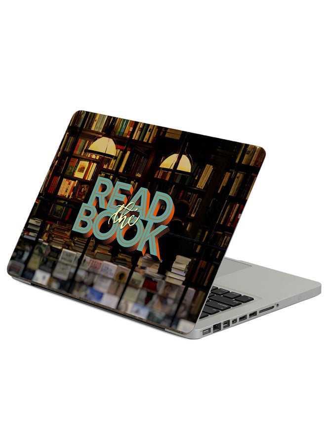 Fast Print Inscription Motivation Printed Laptop Sticker Multicolour