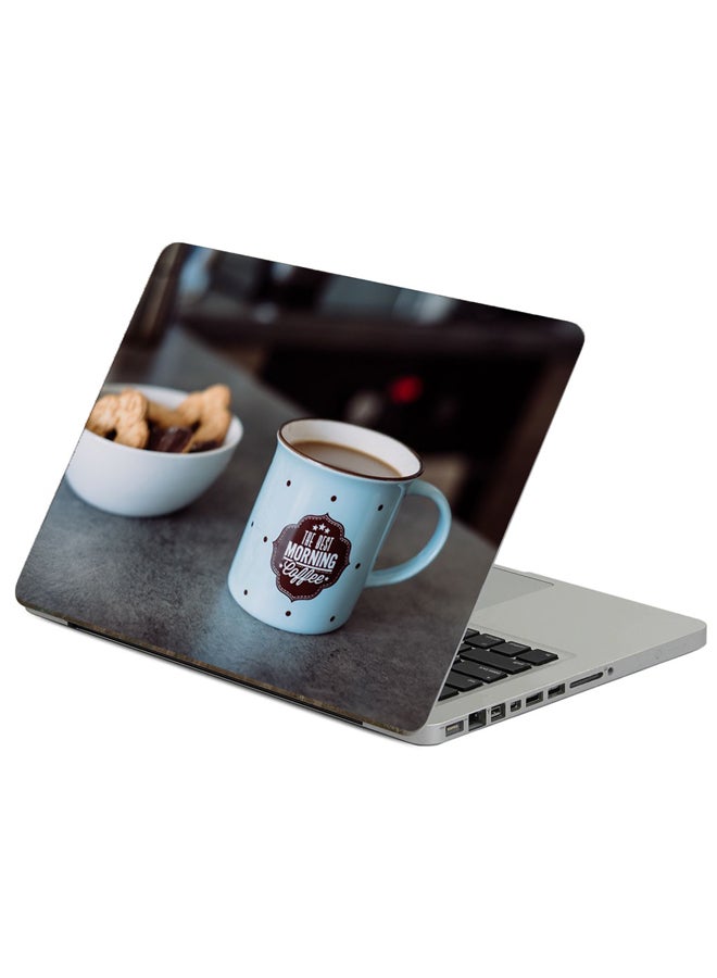 Fast Print Mug Inscription Printed Laptop Sticker Multicolour